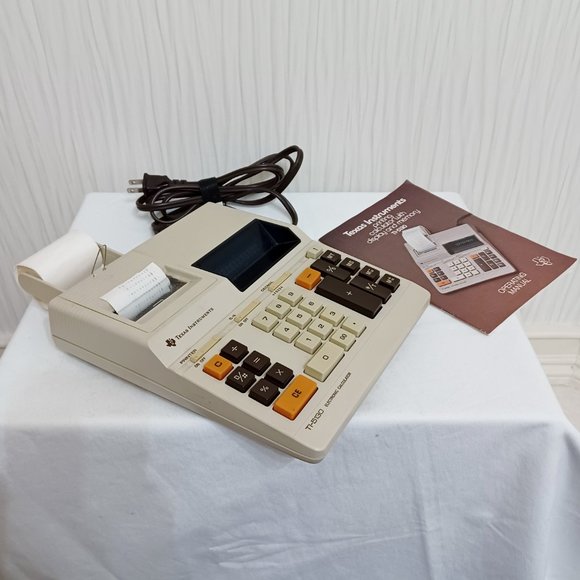 Texas Instruments Printing Calculator with Display and Memory TI-5130 - Picture 3 of 4